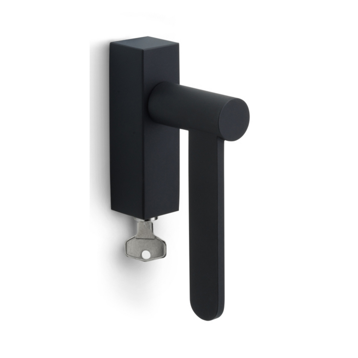 Formani BB102-DKLOCK draaikiepgarnituur mat zwart – vooraanzicht