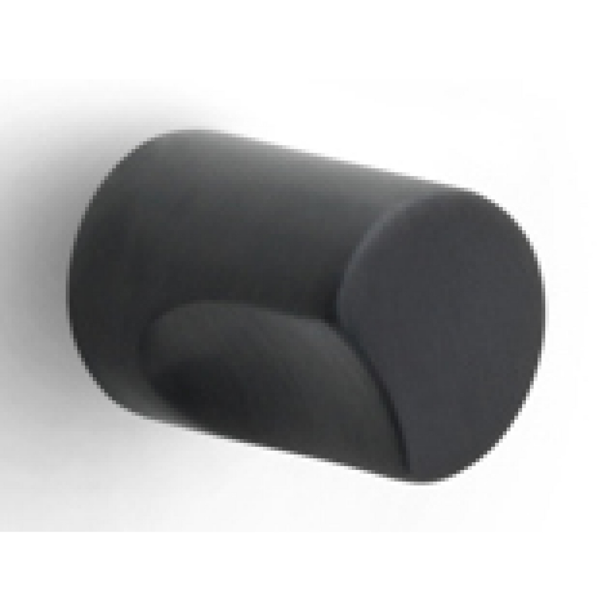 FORMANI Piet Boon ONE DR23M meubelknop 23 mm PVD mat zwart vooraanzicht