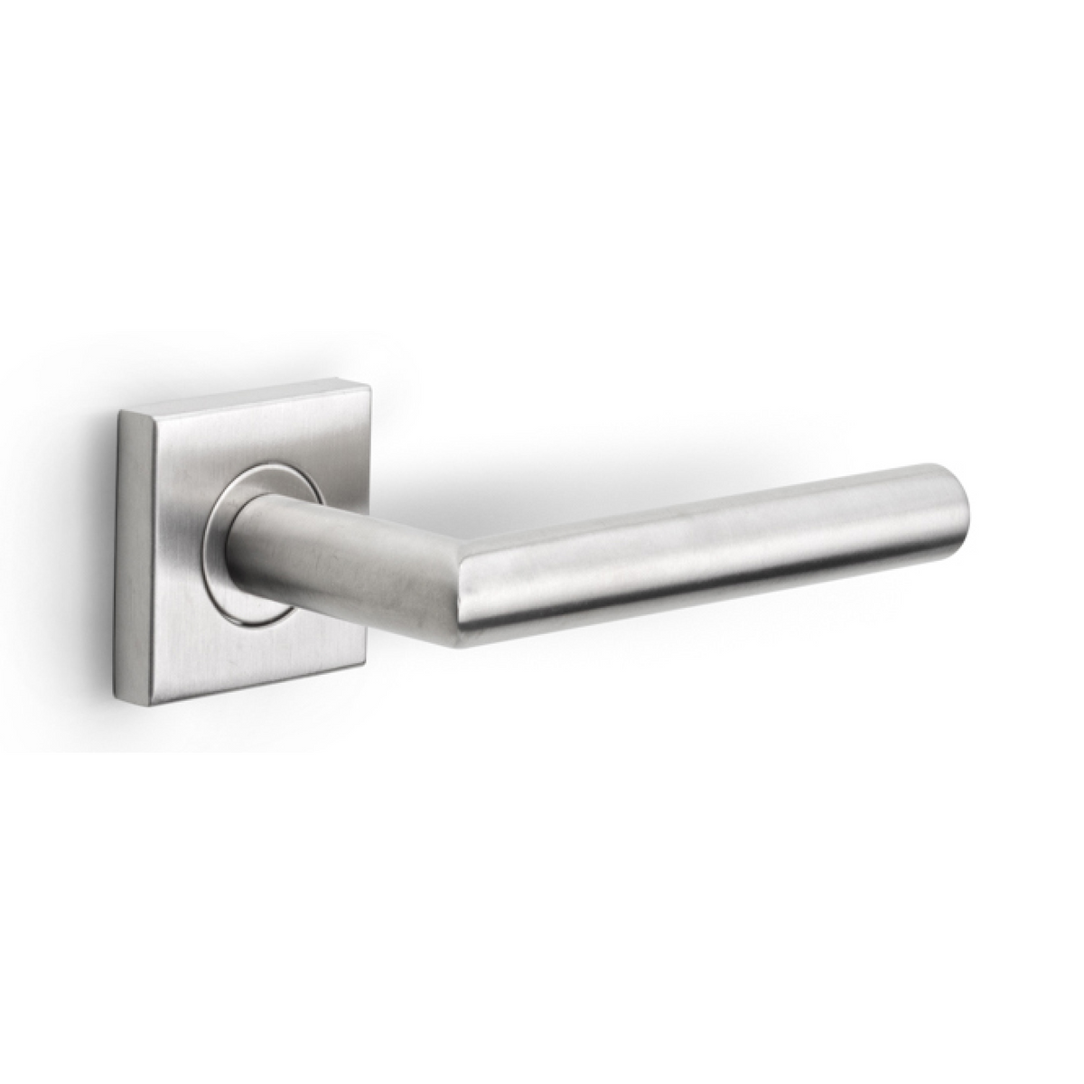 Formani BASIC LB2-19BSQR53 deurkruk in RVS mat – vooraanzicht