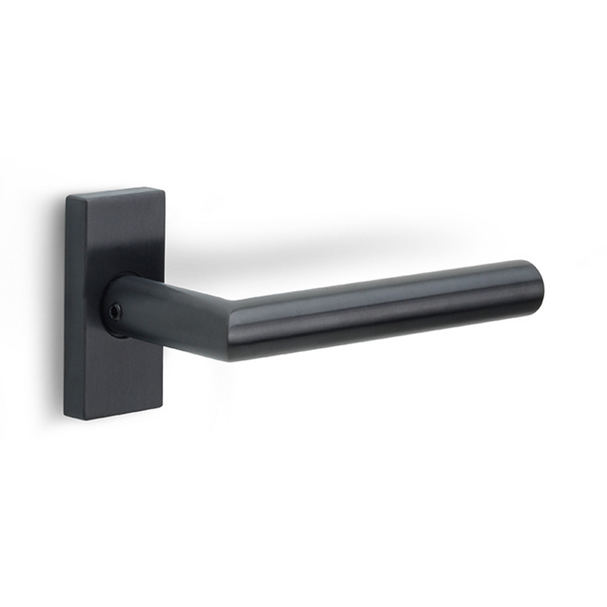 Formani BASIC LB2-19Q32G deurkruk in PVD Gunmetal – vooraanzicht