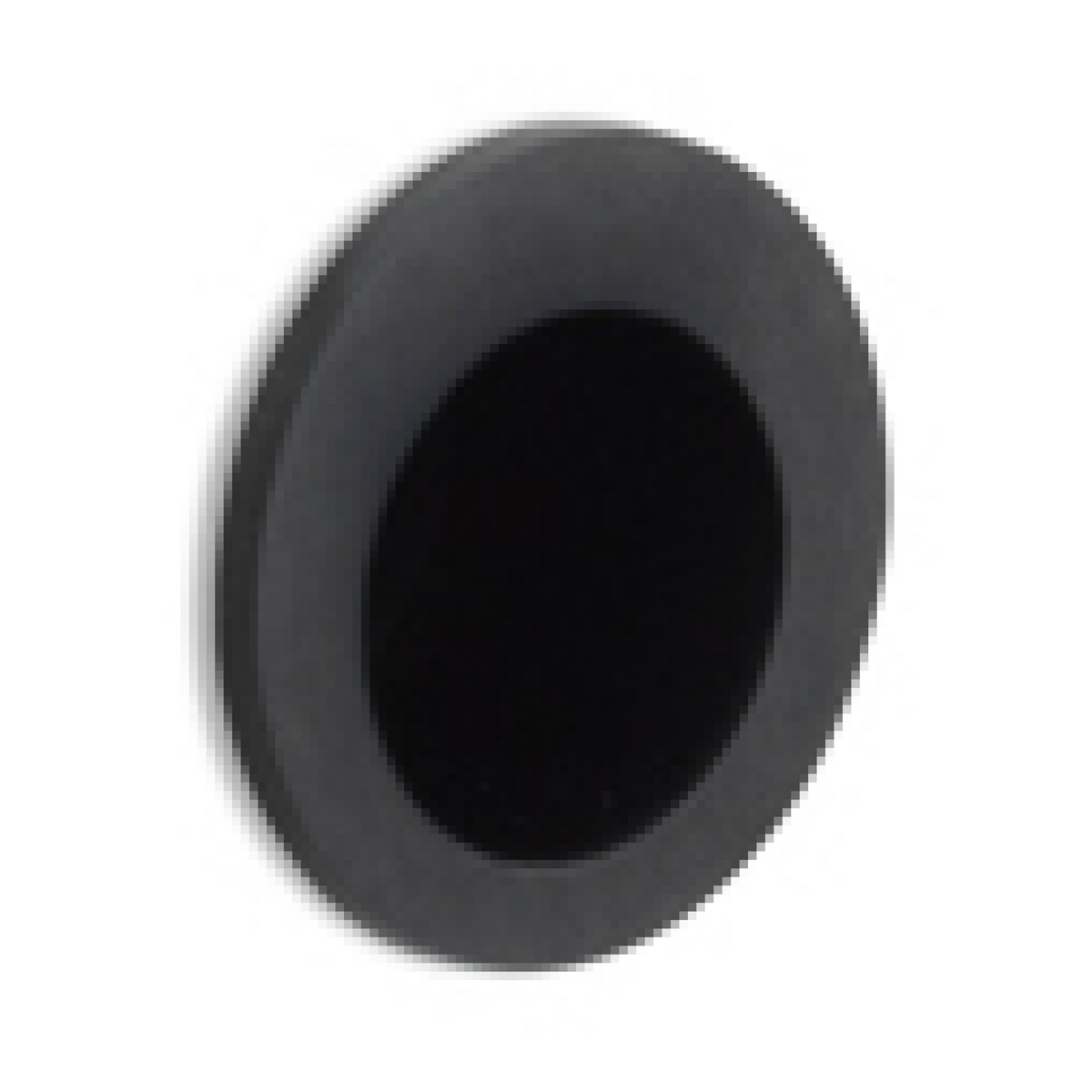 Formani schuifdeurkom LB29 29 mm in PVD mat zwart, vooraanzicht