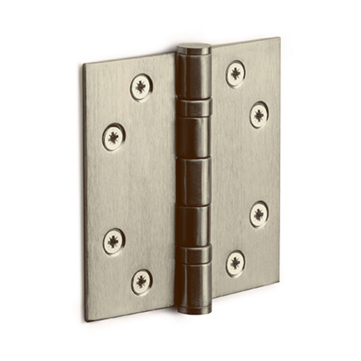 Formani kogellagerscharnier LBS8989 89x89 mm PVD Champagne recht vooraanzicht