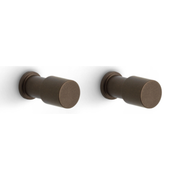 FORMANI ONE PB20 set van 2 haken brons – vooraanzicht