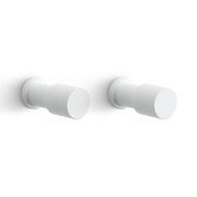 FORMANI ONE PB20 set van 2 haken wit – vooraanzicht