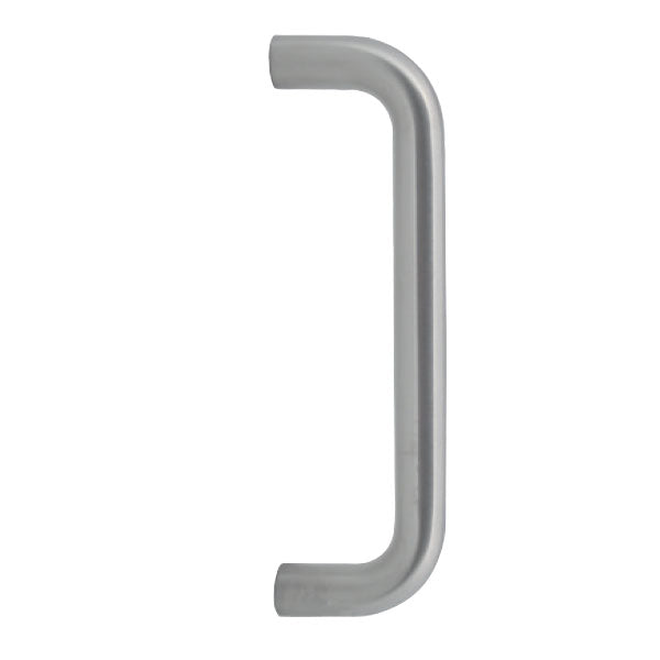 Hard Brass handgreep beugel ø20 mm 250 mm inox geschuurd – vooraanzicht