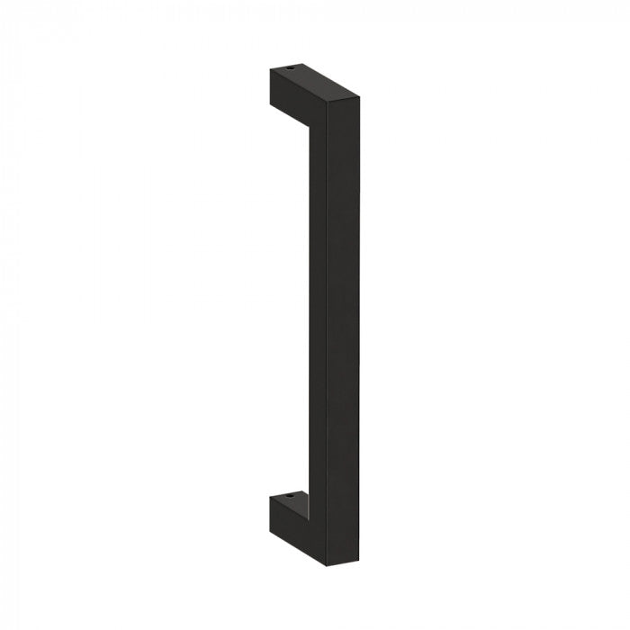 Hard Brass Handgreep Denver 25x200mm zwart - vooraanzicht