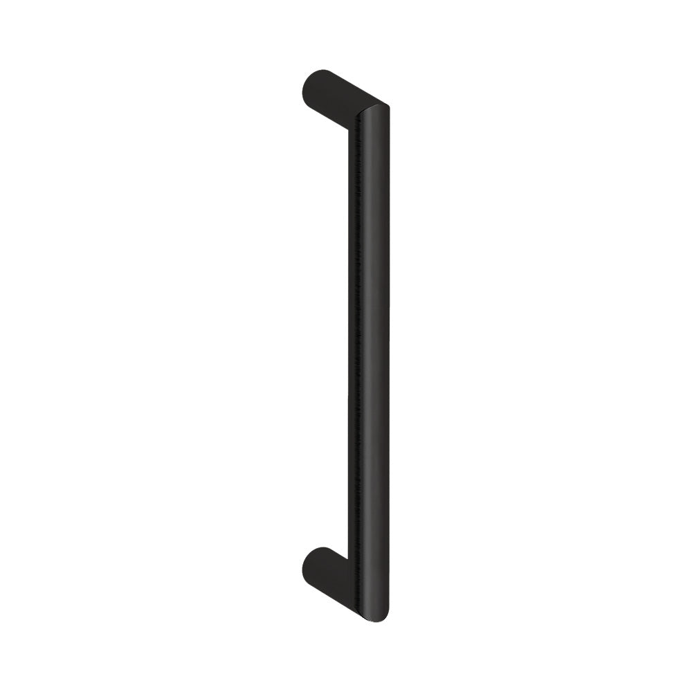 Hard Brass handgreep Nairobi 30x300mm mat zwart – vooraanzicht