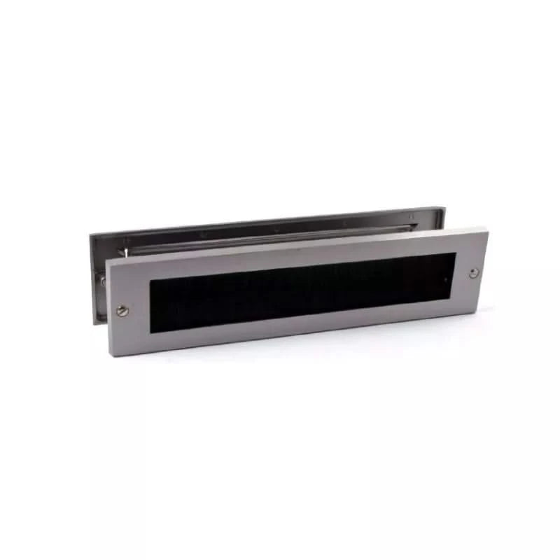Hardbrass Mariani tochtborstel Alena PVD inox – detailfoto