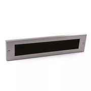 Hardbrass Mariani tochtborstel Alena PVD inox – vooraanzicht