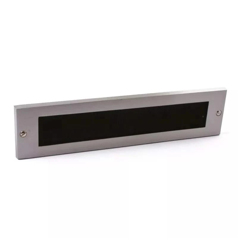 Hardbrass Mariani tochtborstel Alena PVD inox – vooraanzicht