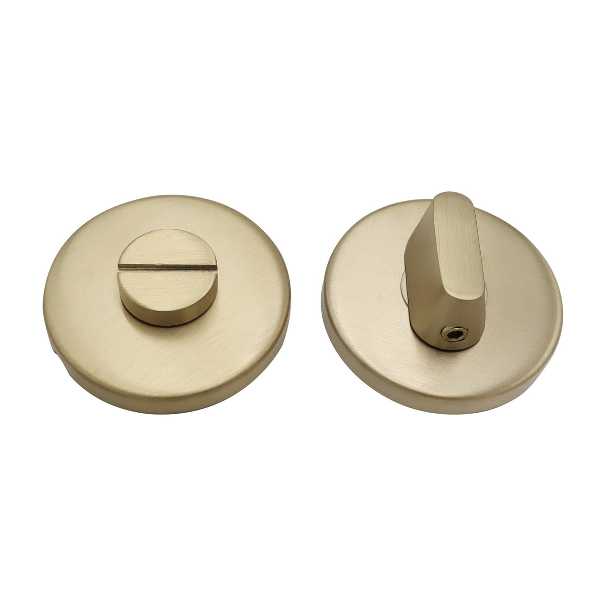 Griff Meister Toiletrozet 53mm 6mm Dik Champagne PVD