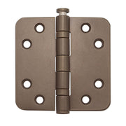 Griff Meister Kogellagerscharnier 89x89 mm Afgeronde hoeken Brons