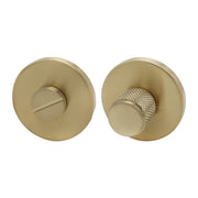 Griff Meister Toiletsluiting Knurl 53mm 6mm Dik Champagne PVD