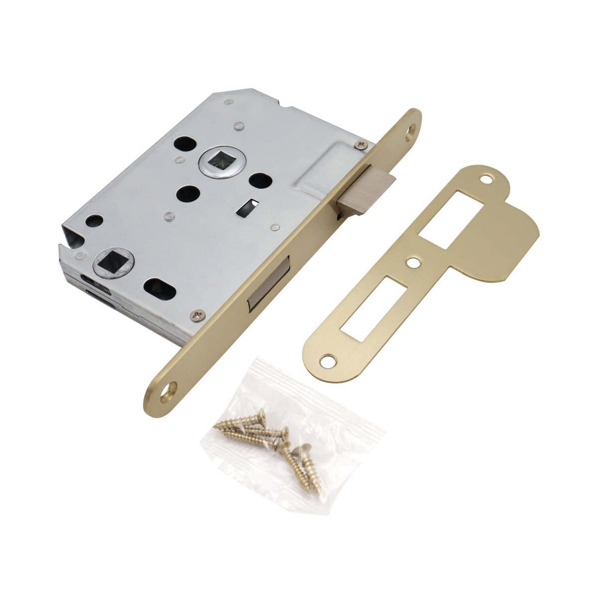 Griff Meister Insteekslot Toilet-/badkamerslot (WC 63/8) Champagne PVD
