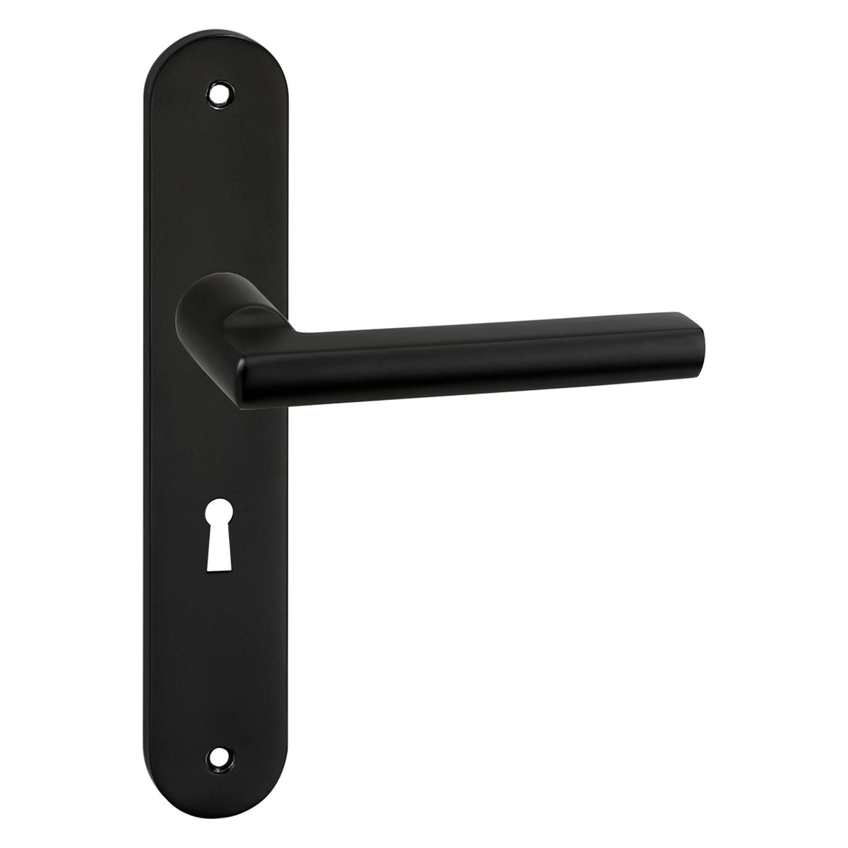 Impresso Redhill Mat zwart op ovaal schild – set compleet