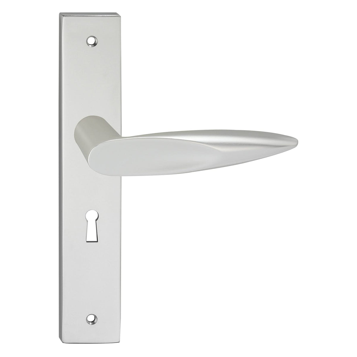 Impresso Sutton Aluminium op rechthoekig schild – zijaanzicht