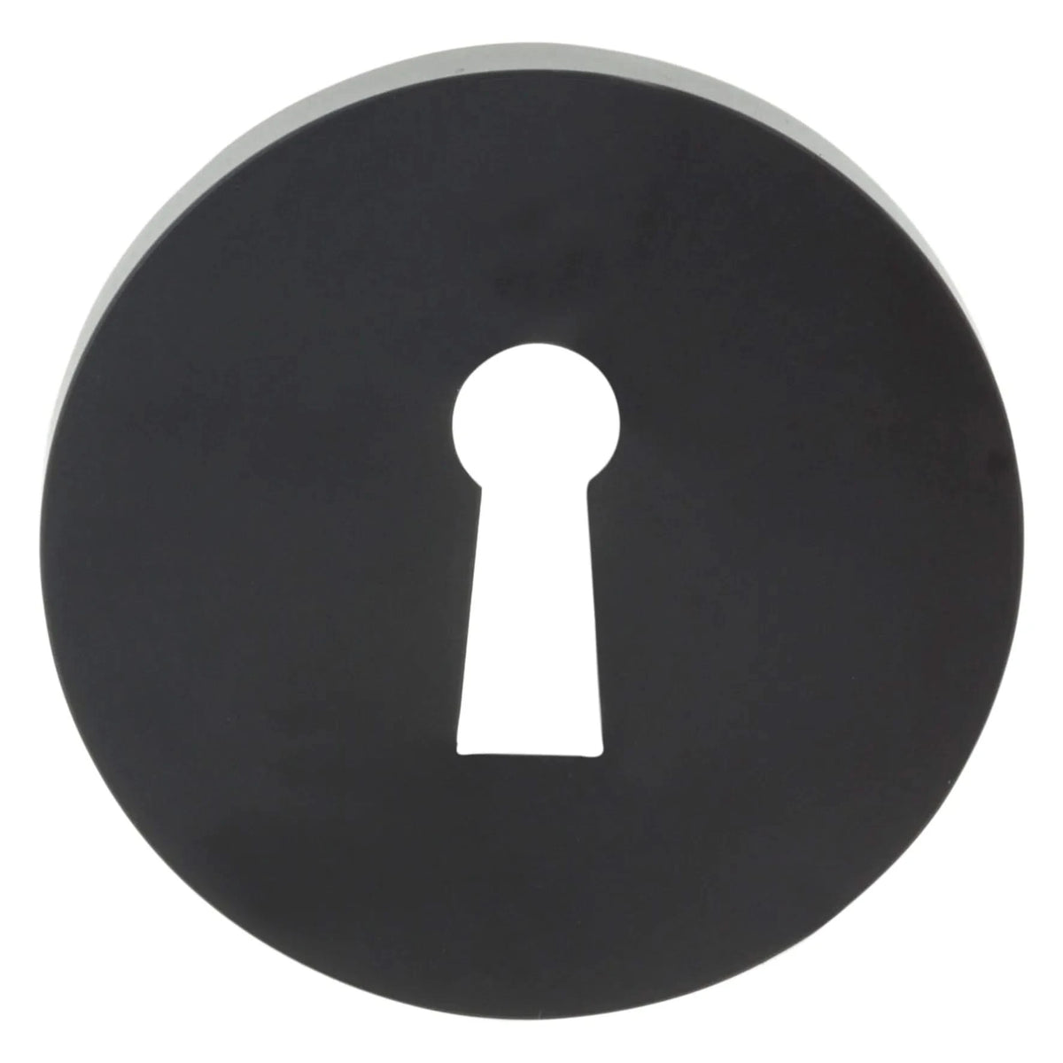 Impresso rond rozet klaviersleutel mat zwart – productafbeelding 5