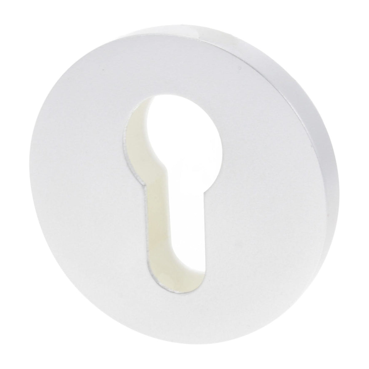 Impresso rond rozet profielcilinder aluminium F1 – productfoto