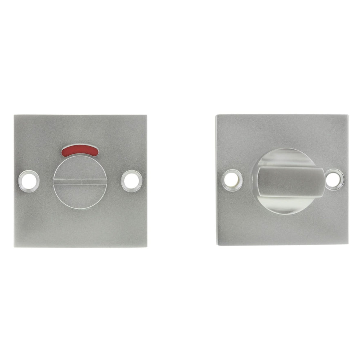 Impresso vierkant rozet badkamer- en toiletsluiting aluminium F1 – detail