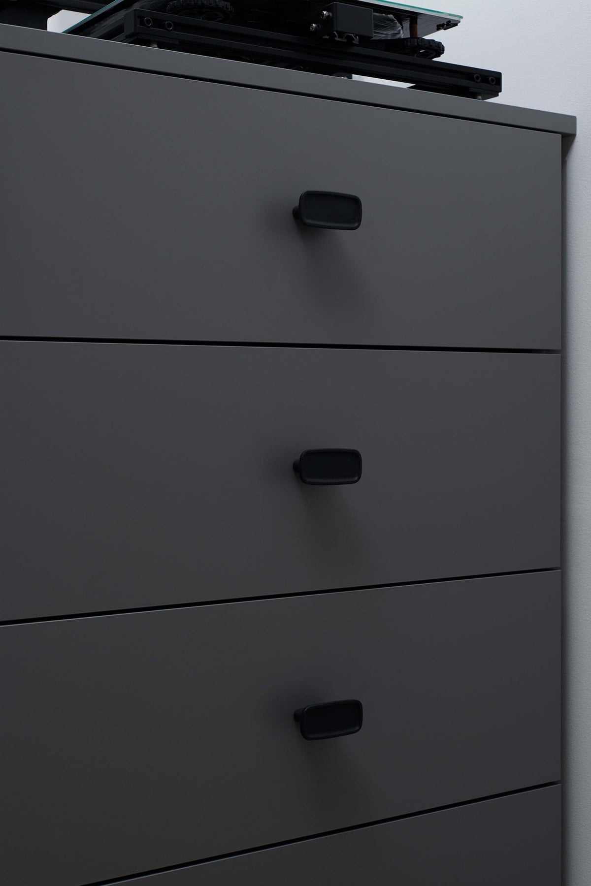 Furnipart meubelknop Inkt mat zwart sfeerbeeld
