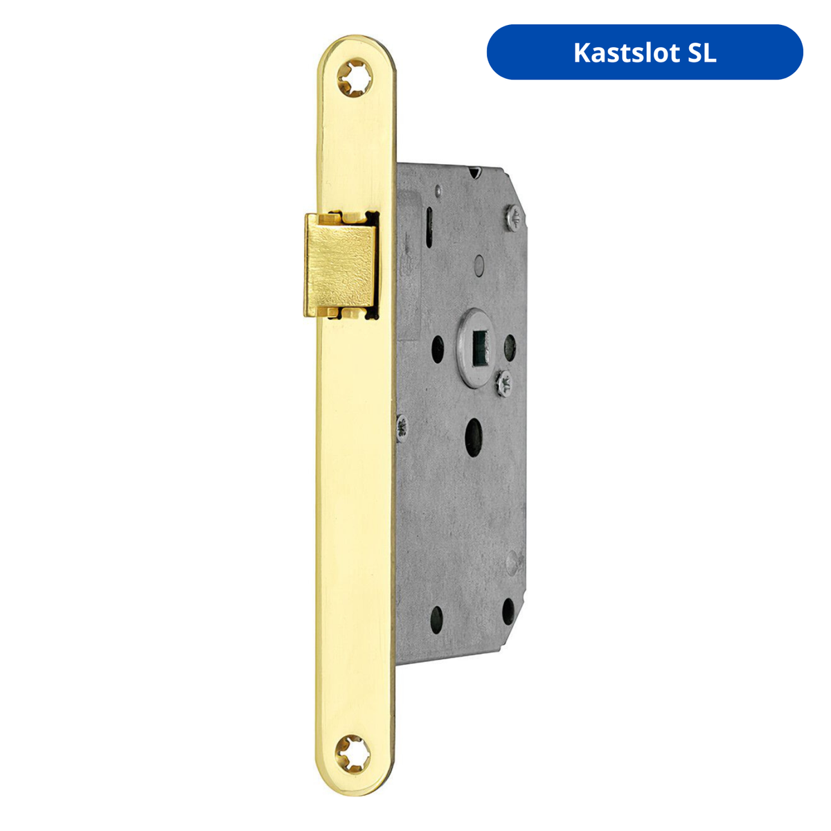 Artitec Mi Satori Kastslot SL Messing ongelakt vooraanzicht