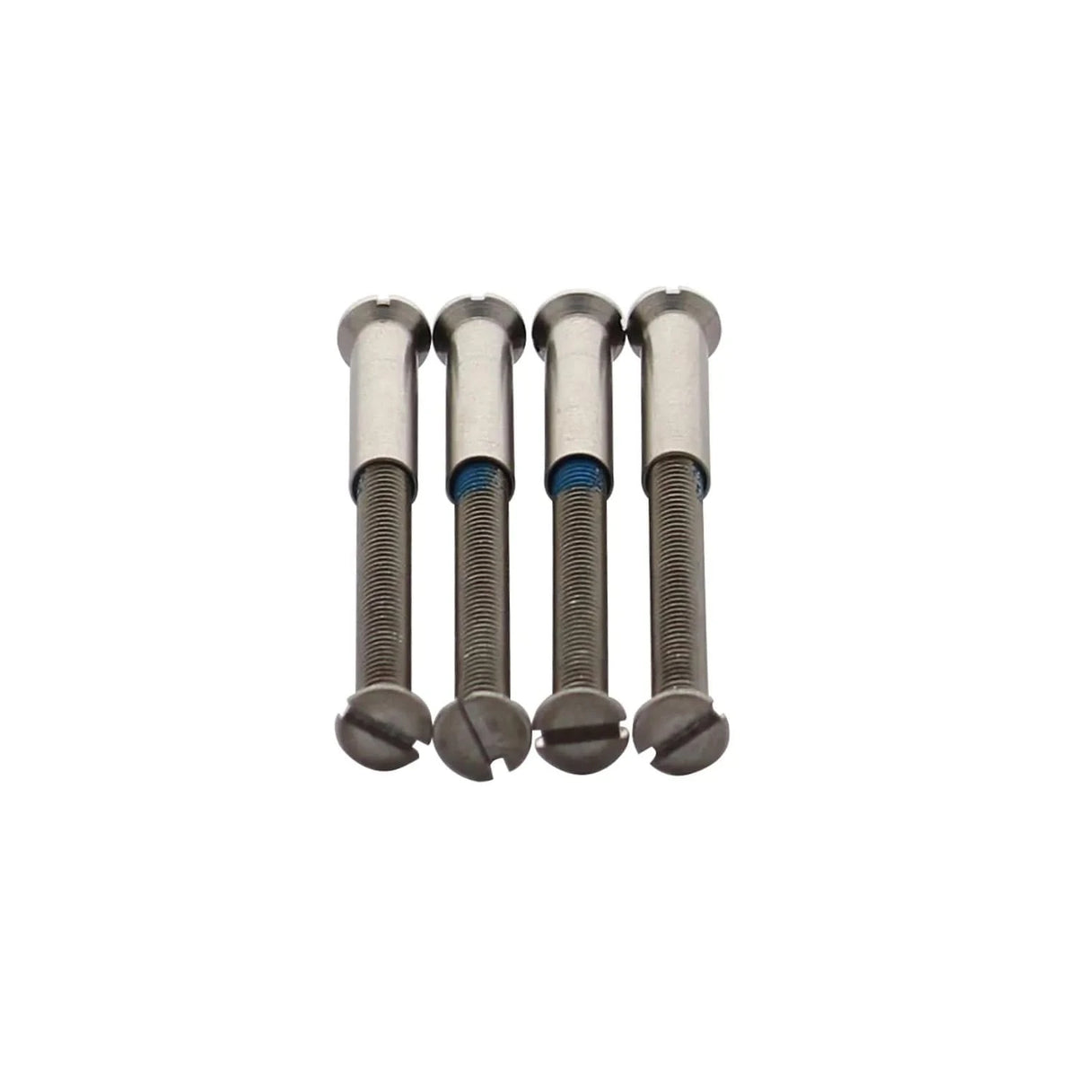 Intersteel patentboutjes M4x40 mm met hulsjes RVS geborsteld – vooraanzicht