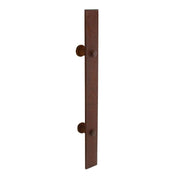 Intersteel deurgreep 800 x 40 mm antiek – vooraanzicht