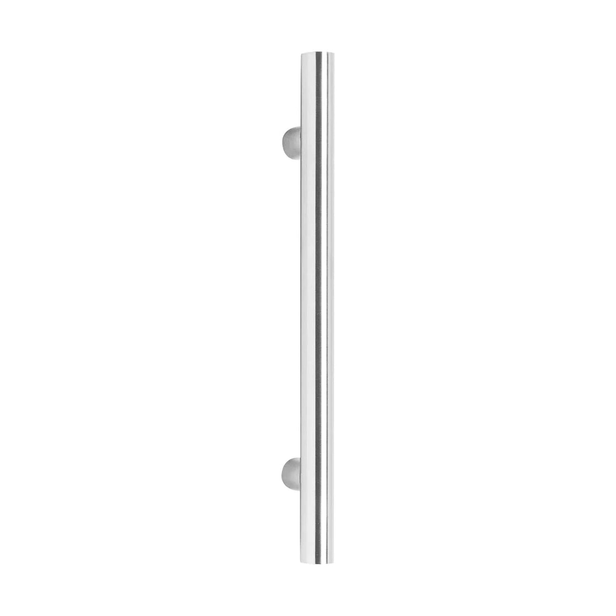 Intersteel deurgrepen 700 mm T-vorm 65 mm per paar rvs geborsteld – vooraanzicht