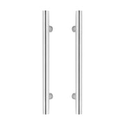 Intersteel deurgrepen T-vorm 700 mm rvs geborsteld vooraanzicht