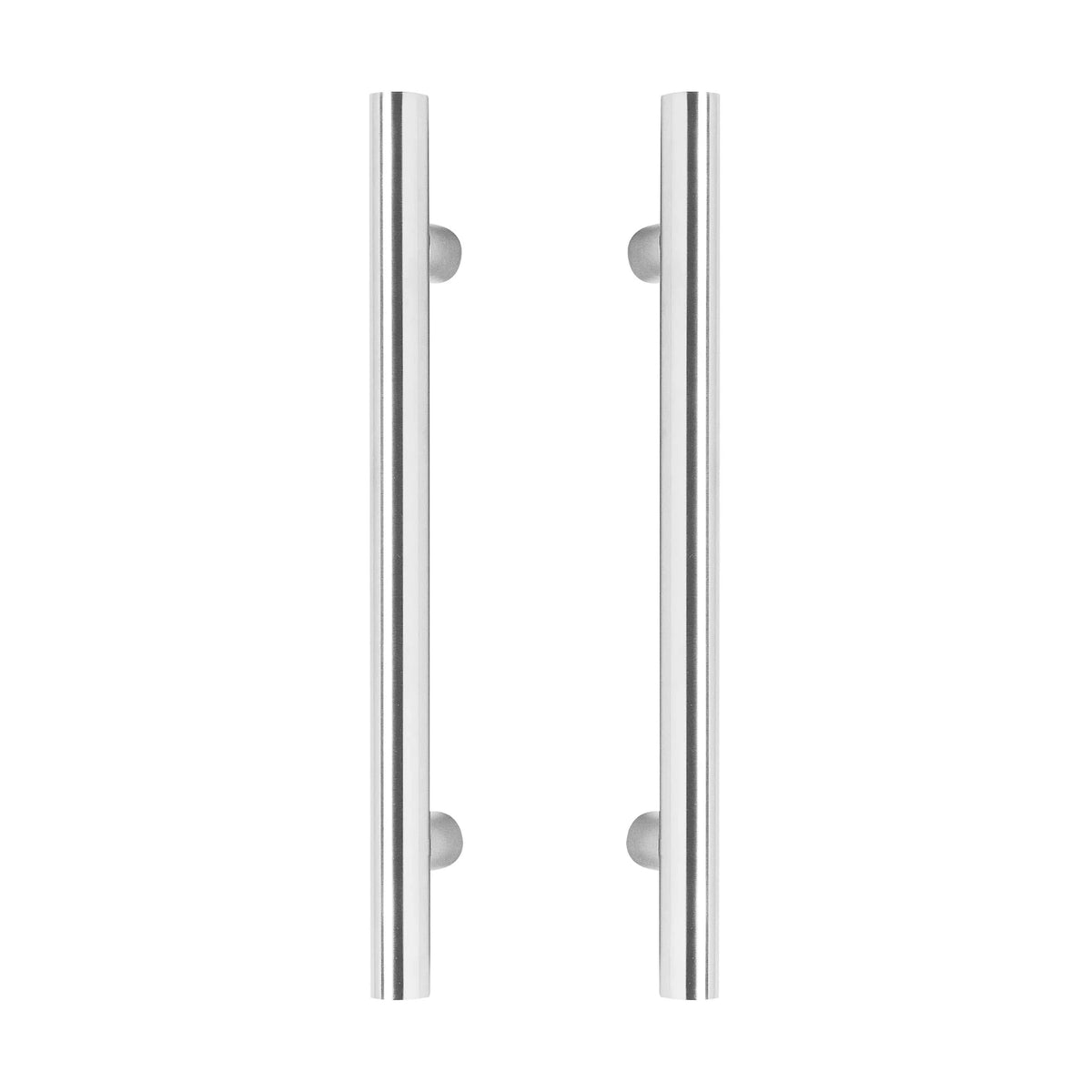 Intersteel deurgrepen T-vorm 700 mm rvs geborsteld vooraanzicht