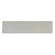 Intersteel deurplaat 80 x 475 mm RVS geborsteld – vooraanzicht