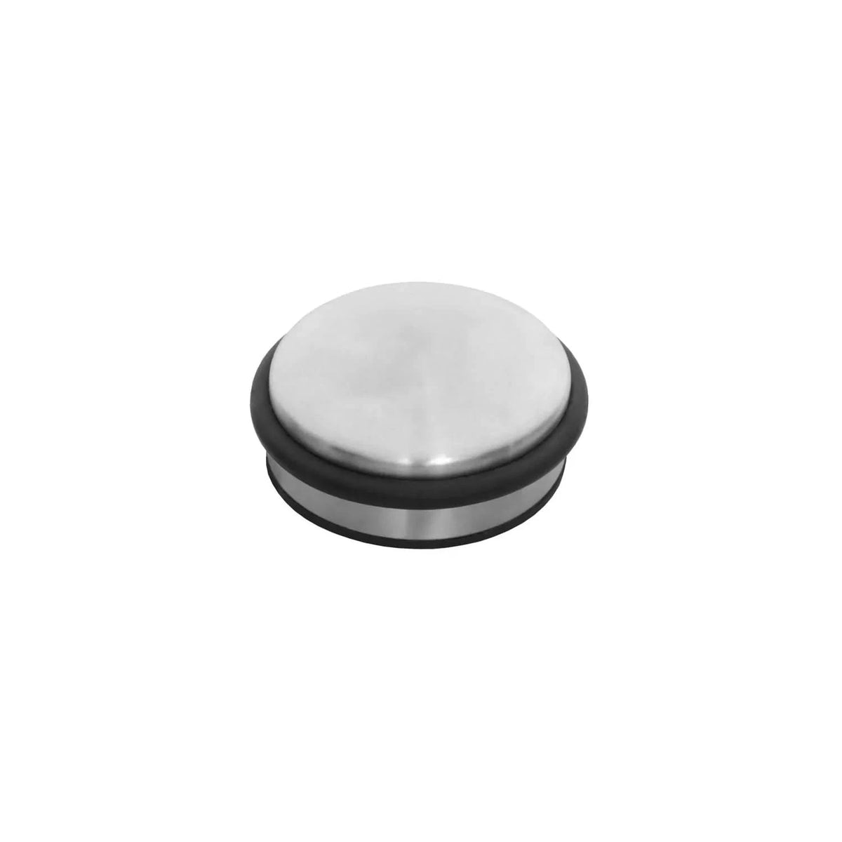 Intersteel deurstop Puck 90x43mm RVS geborsteld – vooraanzicht
