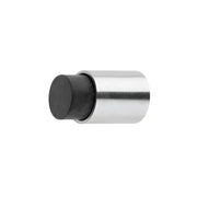 Intersteel deurstop wandmontage kort 22x30mm RVS geborsteld – vooraanzicht