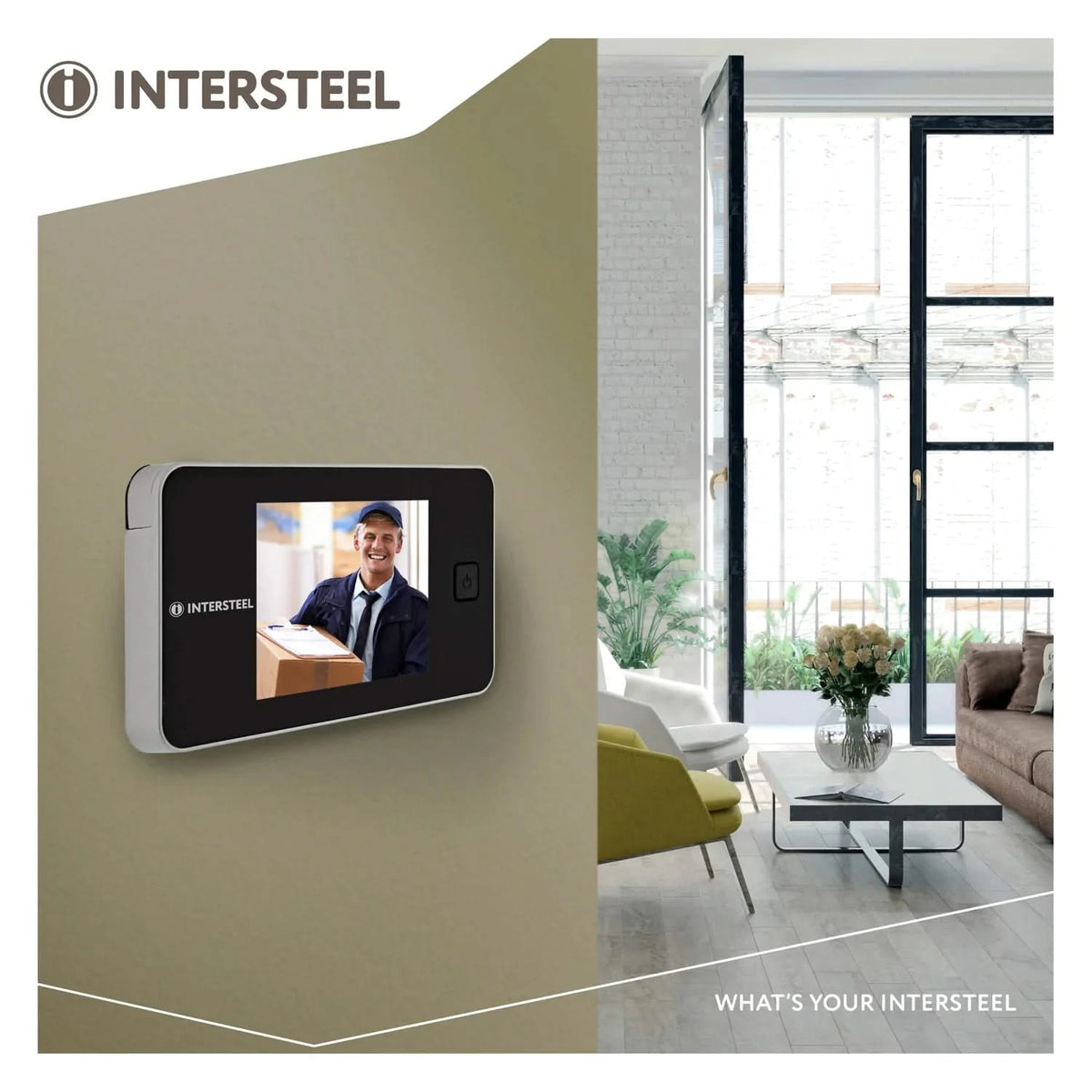 Intersteel digitale deurcamera DDV 3.0 detail