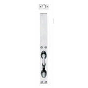 Intersteel kantschuif 250mm RVS geborsteld – vooraanzicht