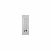 Intersteel schuifdeurkom rechthoek 170x50mm blind RVS geborsteld vooraanzicht