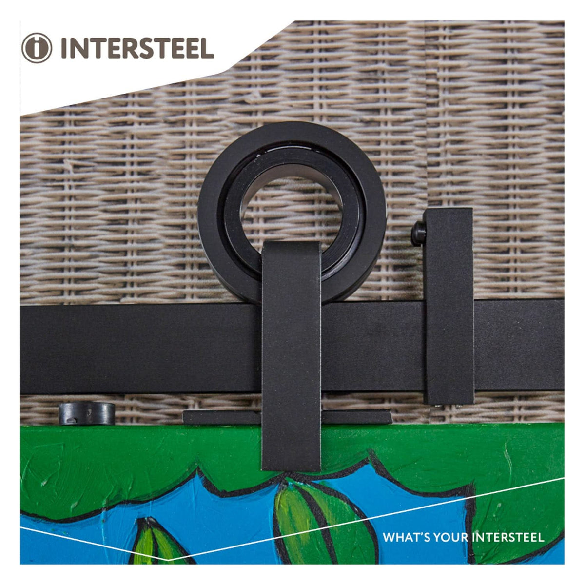Intersteel schuifdeursysteem Modern Top mat zwart onderdelen