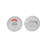 Intersteel WC-sluiting 8mm rond plat verdekt RVS – vooraanzicht