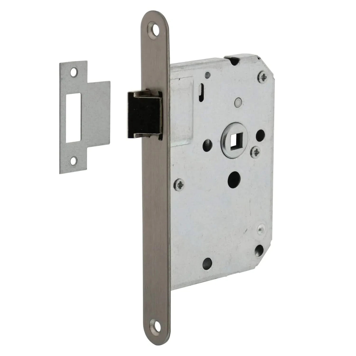 Intersteel woningbouw loopslot RVS geborsteld – vooraanzicht