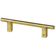 Jolie Core meubelgreep 96 mm antiek goud vooraanzicht