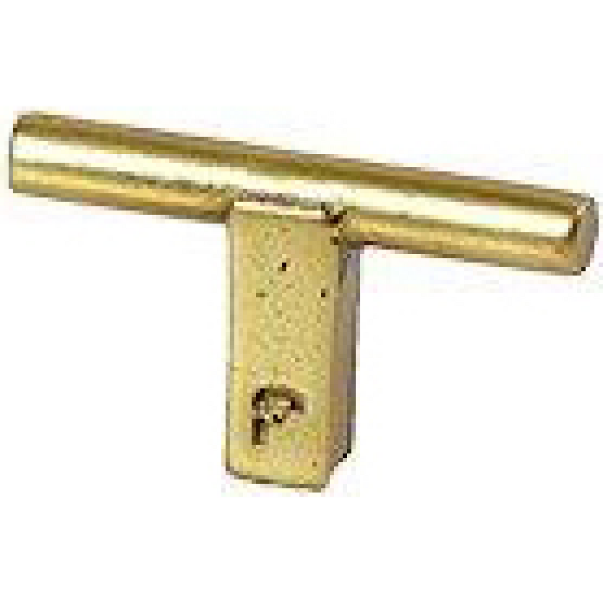 Jolie Core meubelknop antiek goud vooraanzicht