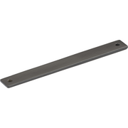 Jolie Essence greepplaat 160 mm mat zwart vooraanzicht