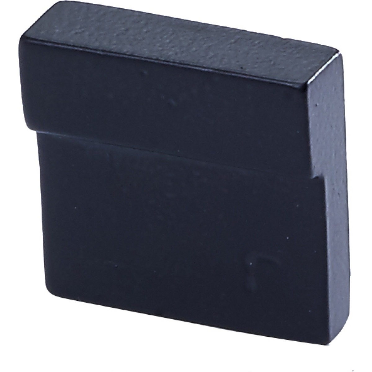 Jolie Element meubelgreep 16 mm zwart vooraanzicht