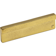 Jolie Element meubelgreep 96 mm antiek goud vooraanzicht