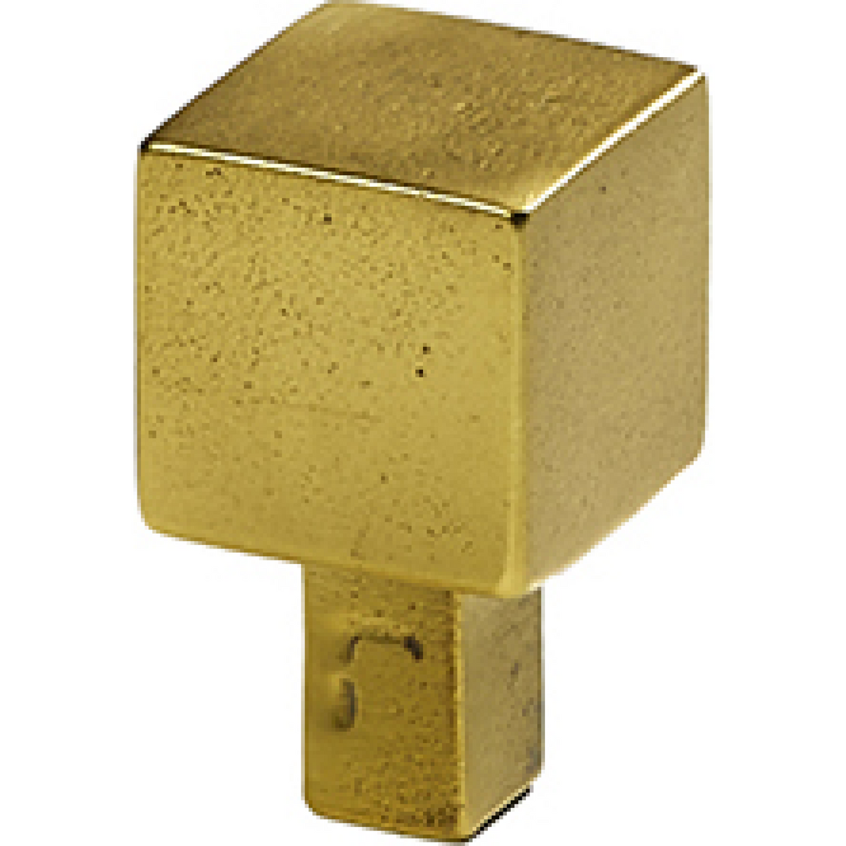 Jolie One meubelknop 18 mm antiek goud vooraanzicht