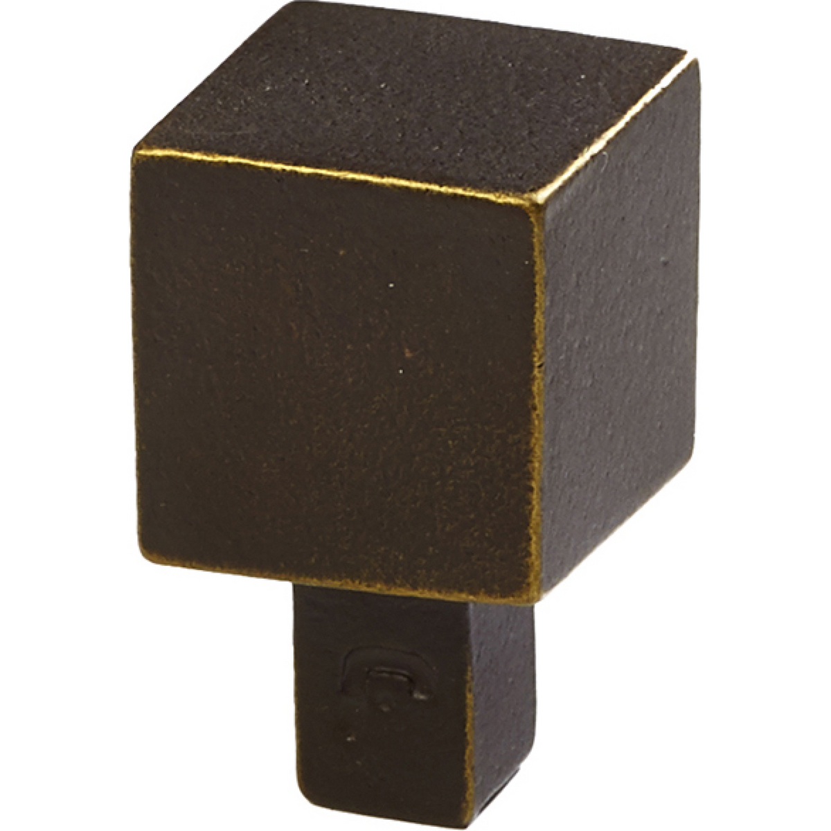 Jolie One meubelknop 23 mm antiek brons vooraanzicht