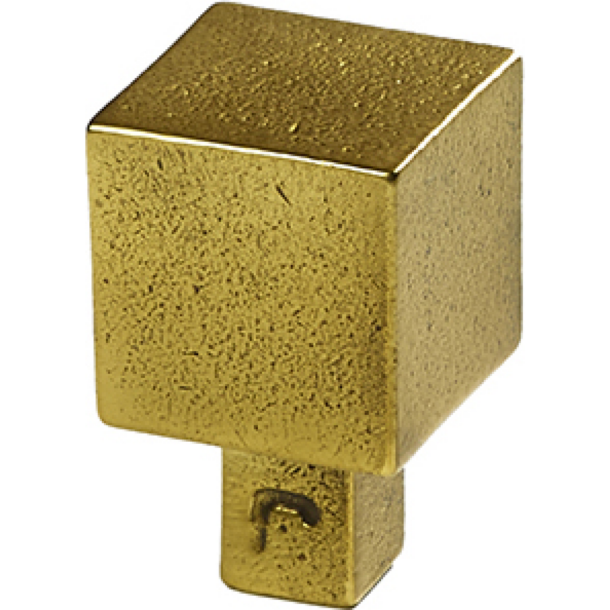Jolie One meubelknop 23 mm antiek goud vooraanzicht