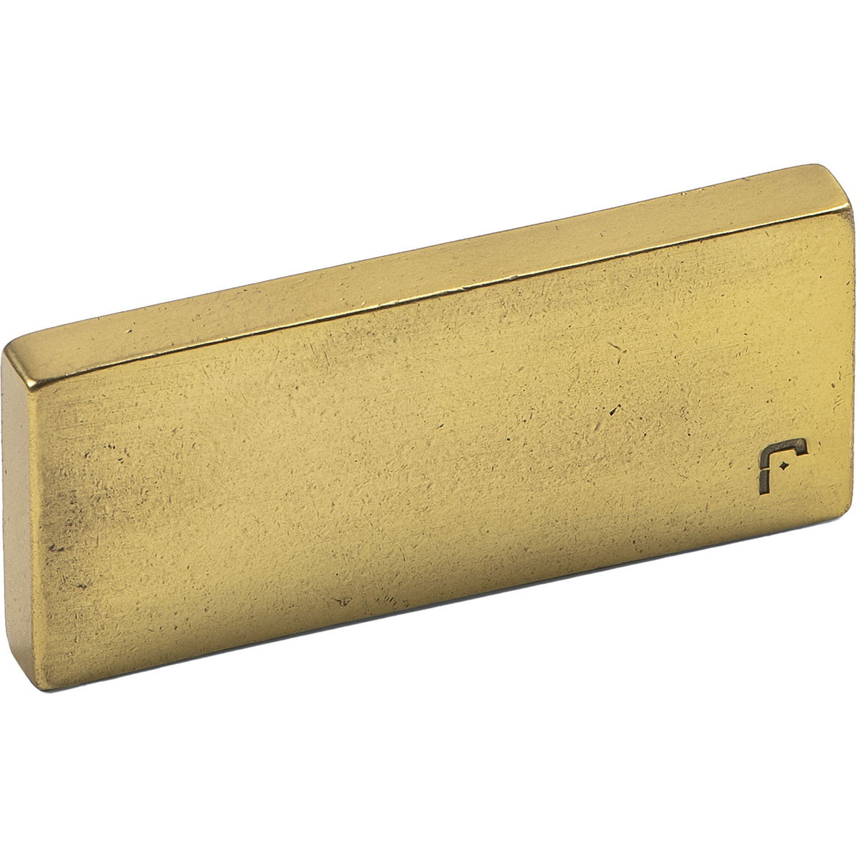Jolie Symm meubelgreep 64 mm antiek goud vooraanzicht
