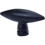 Jolie Sphere meubelknop 62 mm zwart vooraanzicht