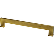 Jolie Evoke meubelgreep 320 mm antiek goud vooraanzicht